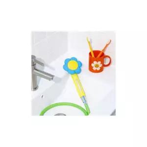 위글위글 여행 필수템 샤워기 정수 필터 실리콘 블루밍 Blue&Yellow MNS