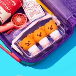 위글위글 실리콘 공병 60ml 3P세트 여행용 화장품 소분 Wiggle Bear MNS