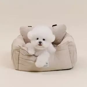 울리 강아지 카시트 외출 자동차 이동 안전 용품 베이직 L MNS