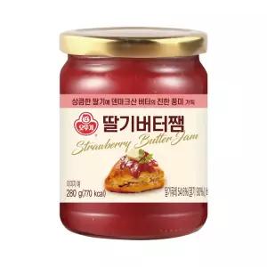 오뚜기 딸기버터쨈 280G X 2개