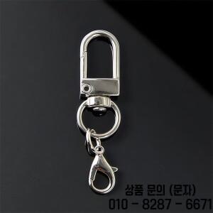 10/50/100개 메탈 실버 컬러 합금 스냅 로브스터 클래스프 훅 커넥터 DIY 키체인 가방 펜던트 액세서리용