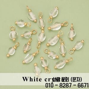 YEGUI C324S 보석 액세서리 천연석 18k 금 손으로 만든 매력 diy 펜던트 20 개/몫