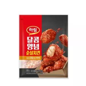 하림 달콤양념순살치킨 350g 1개