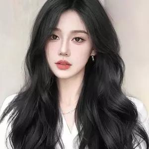 [골드스마일]여신 웨이브 긴머리 통가발 블랙 숱커버가발 여신머리