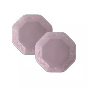 [롯데백화점]웨지우드 페스티비티 16cm 팔각볼 2p (핑크)