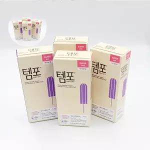 템포 내추럴 순면 4팩 X 슈퍼 8p 탐폰 레귤러 템포