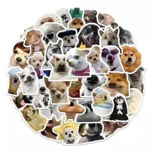 강아지 동물 스티커 60p 다이어리 꾸미기 노트 데코 폰케이스 장식 문구 소품