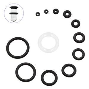 12MM 부드러운 실리콘 바벨 스페이서 바디 피어싱 밴드 가스켓 주얼리 고무 탄성 액세서리 고무