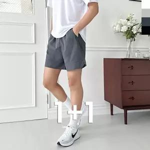 [모로엠]1+1 남성 러닝 쿨 밴딩 숏팬츠 DM-PTH-QACCSS1012M