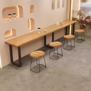 카페 창가 테이블 좁은식탁 홈바테이블 슬림 스탠딩