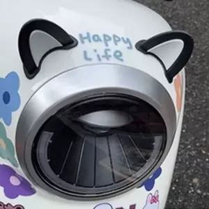 헬멧 장식 고양이 귀 고양이귀장식 오토바이용품 헬멧악세사리 오토바이장식 바이크용품