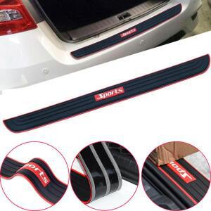 1pc 90cm * 7cmports 자동차 SUV 트렁크 Anti-Collision Pvc 고무 스트립 방수 범퍼 장식 스티커 먼지에 강