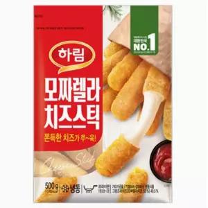 하림 모짜렐라 치즈스틱 500g 1개