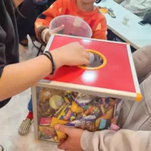다플  추첨함 응모함 뽑기상자 대형 투명 이벤트 행사