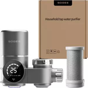 수도꼭지 정수 필터 LED 디스플레이 상단 실시간 수명 표시기 99.9 필터링 NSF42 염소 냄새 및 중금속 제거