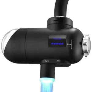 싱크 수도꼭지 3.0용 홈로디 워터 필터 - 업그레이드된 LED 디스플레이 3000-4000L 장착 탭 납 염소 중금속