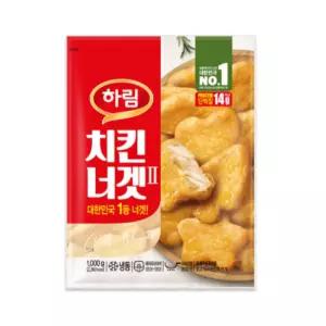하림 치킨너겟 1kg 1개