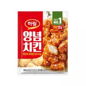 하림 양념치킨 600g 1개
