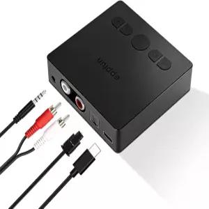 HiFi용 eppfun Bluetooth 54 수신기 LE 오디오/Auracast/LDAC/aptX 적응형/HD/aptX Aux/RCA/광학 홈