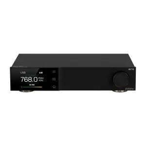 D70 PRO OCTO HiFi DAC Bluetooth 5.1 지원 LDAC (RCA XLR 출력 리모컨 고해상도 오디오 디코더 (블랙)
