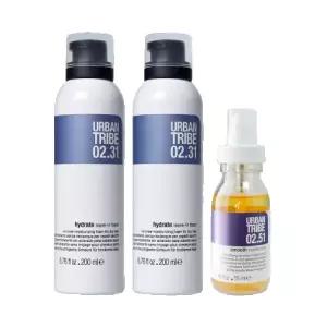 어반트라이브 폼+오일 세트 B [헤어케어 트리오 선물세트] 손상모 200mlX2 + 55ml
