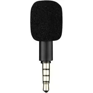 블랙 4극 미니 휴대용 마이크 잭 3.5mm 보조 노래방 레코더 모바일 스마트폰 컴퓨터 노트북 다목적 콘덴서