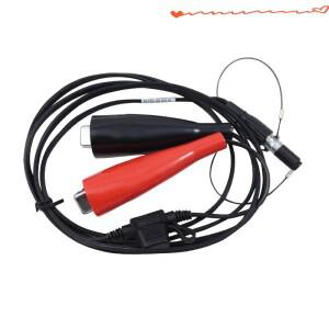 트림블 GPS 헤비듀티 전원 케이블 (RTK R6 4700 수신기 와이어 - 악어 클립 연결)