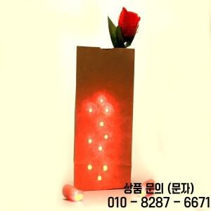 가방 O 라이트 (빨강 파랑) 마술 트릭 장난감 D 손가락과 장미 꽃 포함 무대 조명 연인 커플 매직 G8368