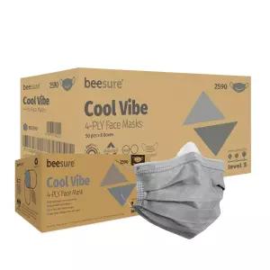BeeSure BE2590 케이스 쿨 바이브 페이스 마스크 그레이 400