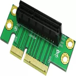 신룬 PCI Express 4X 라이저 카드 90도 어댑터 익스텐더 확장 소형 컴퓨터 및 서버 케이스용 PCIE