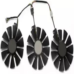 GTX 980 Ti R9 390X 060 080 070 RX 480 580 그래픽 카드 쿨러 팬(ABC)용 87MM T2925SU 4핀 냉각
