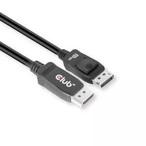클럽3D CAC2068 VESA 디스플레이포트와 4/Hbr3 M/M 케이블 DP 4 8K 60Hz 2m 656피트 연결