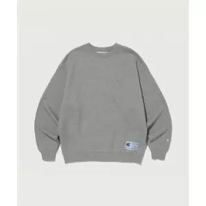 챔피온 CHAMPION 슈퍼 플리스 코튼 크루넥 스웨트 셔츠 Normal 그레이 525253