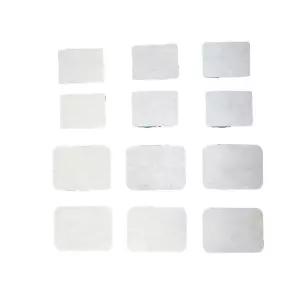 10pcs 종이 경첩 rc 비행기 부품 모델 에일러론 꼬리 날개 커넥터 KT 기계 폼 발사 마늘 유니버설