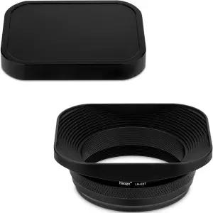후지필름 후지 파인픽스 X100S X100T X100F X100V 카메라용 캡이 있는 49mm 어댑터 링이 Haoge LH-E3T