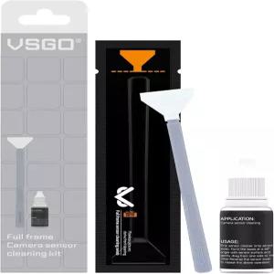 니콘 소니 캐논 DSLR 카메라 클린을 위한 VSGO 풀 프레임 센서 클리닝 키트 6개 면봉 및 10ml 클리너