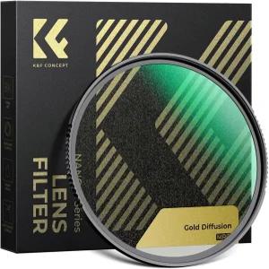 비디오 브이로그 사진(X-시리즈)을 위한 28개의 다층 코팅으로 빈티지 필름 텍스처를 K F 컨셉 49mm 금