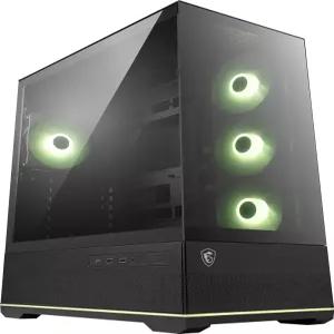 MSI MAG PANO 0R PZ 미드 타워 게이밍 PC 케이스 강화 유리 측면 패널 20mm 팬 3개 최대 라디에이터 액체