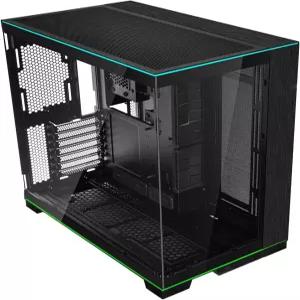 리안 리 OD EVO RGB EATX 게이밍 듀얼 챔버 케이스 조명 스트립 최대 420mm 라디에이터 케이블 관리 전면
