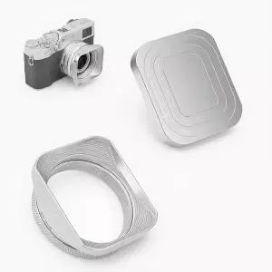 후지 X100VI 후지필름 X100V X100F X100S X100T X70 카메라용 캡과 49mm 어댑터 링 키트가 있는 메탈 렌즈