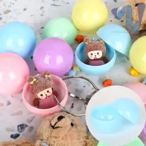 랜덤 뽑기 경품 추첨 이벤트 불투명 뽑기공 빈 플라스틱 캡슐 50mm 10P