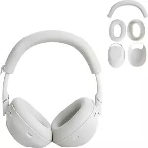 3 in 1 WH-1000XM6 실리콘 케이스 커버 세트 소니 헤드폰용 긁힘 방지 이어 패드/쉘/헤드밴드 부드러운