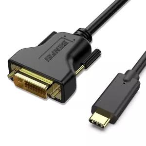 BENFEI USB C to DVI 케이블 09미터 타입C 썬더볼트 3 프로 209/208/207 S9/S8 서 북 2 XPS 3/5 픽셀북