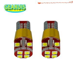 100pcs 자동차 T10 Canbus 3030 LED 12 SMD 0.19A 오류 없음 168 W5W 비극성 독서 주차 안개 마커 후방 조