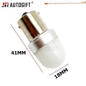 100개입 따뜻한 백색 12-60V 4300K 1157 7443 3014 10SMD 캔버스 에러 프리 방향지시등 BA15S P21W 전구