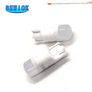 100Pcs T10 W5W 세라믹 3D LED 방수 웨지 번호판 조명 턴 사이드 램프 자동차 독서 돔 라이트 주차 전구