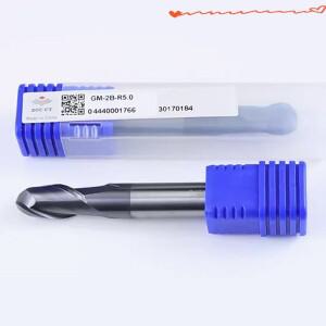 GM-2B-R5.0 ZCC.CT 전체 합금 텅스텐강 볼 엔드 밀 2 플루트 Φ10.0R5.0102075