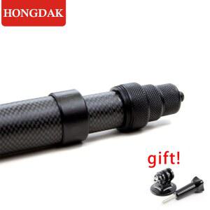 카메라봉 셀카봉 HONGDAK 탄소 섬유 INSTA360 X3 X2용 셀카 PRO 삼각대용 확장판 않는 모노포드 확장형 스틱 GO 보이지