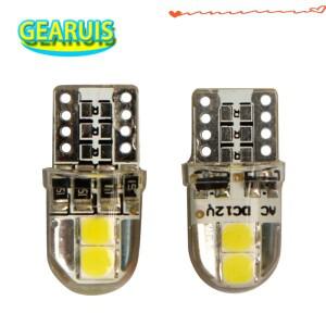 실리콘 T10 W5W 4 smd Led 비극성 168 자동차 인테리어 악기 조명 문 번호판 램프 12V 개