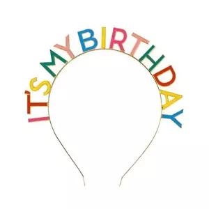 생일축하 생일 파티 머리띠 레터링 파티 머리띠 헤어밴드 액세서리